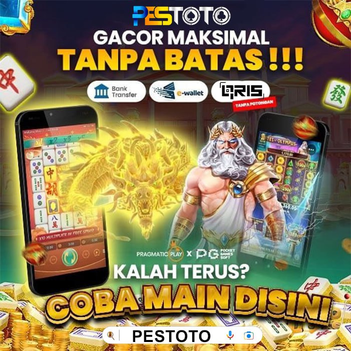 PESTOTO : Situs Slot Gacor Dengan Rtp Akurat Mudah Maxwin Pasti Bayar Kemenangan